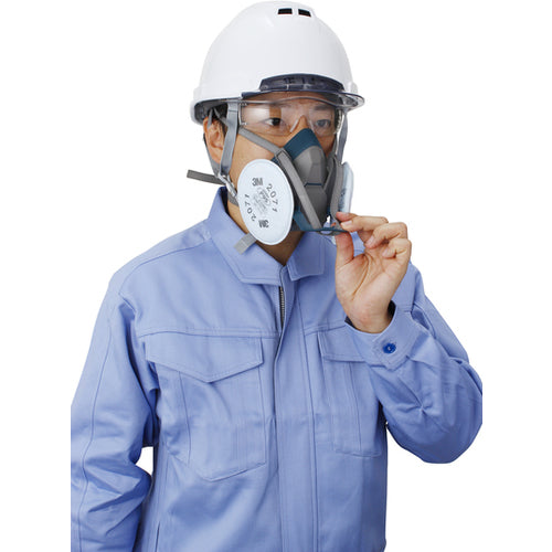 3M 防毒マスク面体 6500QL 防じんマスク兼用(区分2-3兼用)