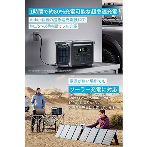 アンカー 757 Portable Power Station(PowerHouse 1229Wh)
