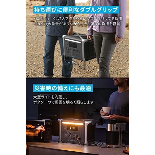 アンカー 757 Portable Power Station(PowerHouse 1229Wh)