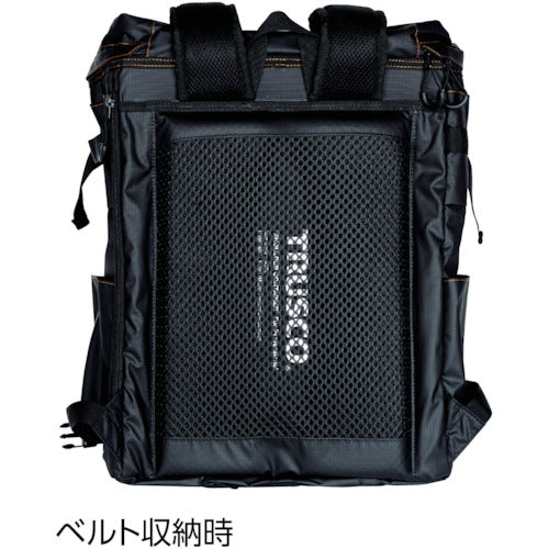 TRUSCO プロ用軽量ボックス型リュック ショルダーコンテナ