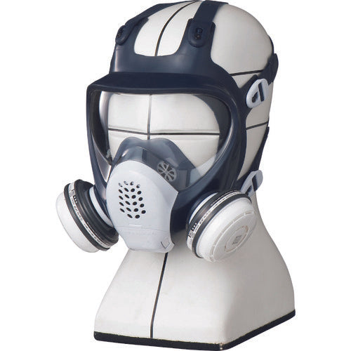 シゲマツ 防毒マスク 直結式小型 GM185-1(L)