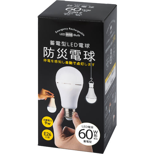 かりはな製作所 蓄電型LED電球 防災電球 昼白色