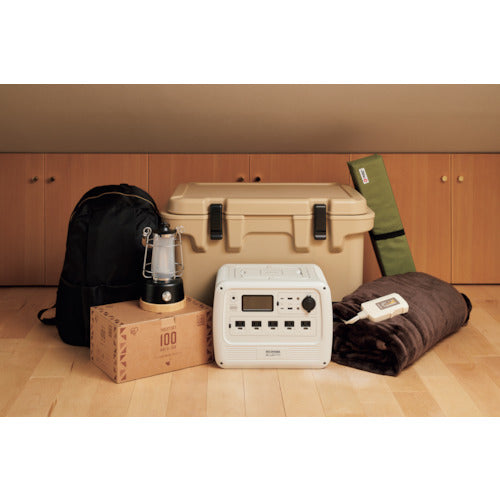 IRIS 103478 ポータブル電源 716Wh ホワイト