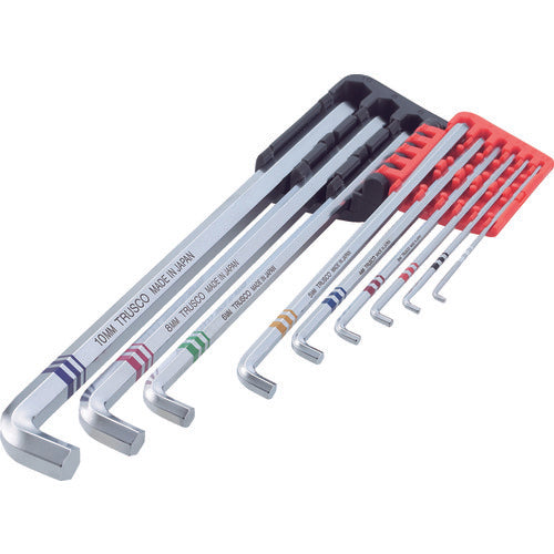 TRUSCO トーション六角棒レンチ 9本組