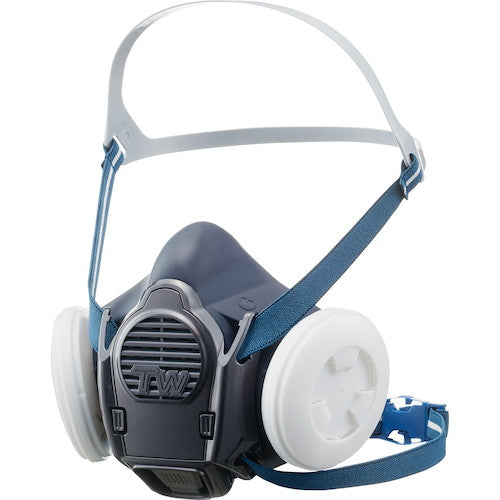 シゲマツ 防毒マスク・防じんマスク 半面形面体(伝声器付タイプ)