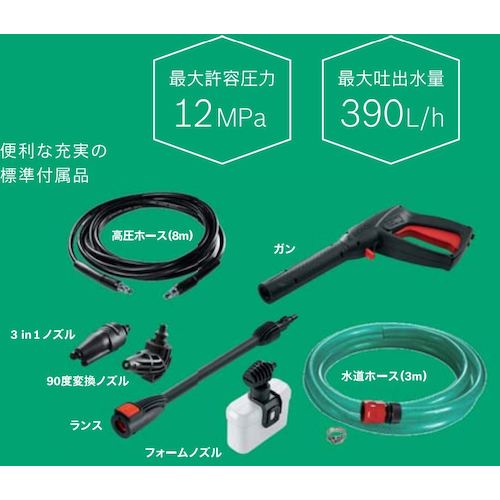 ボッシュ 高圧洗浄機