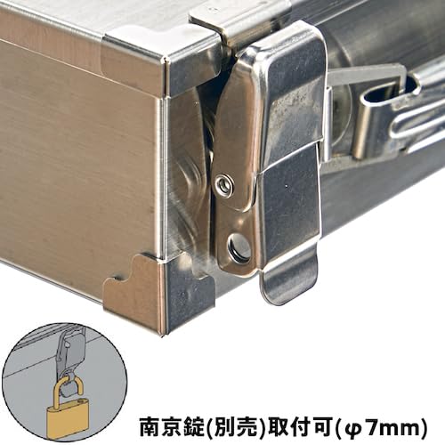 TRUSCO ステンレス トランク工具箱 W480xD245xH105