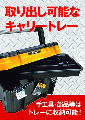 DEWALT TSTAK2.0オーガナイザー付きラージボックス