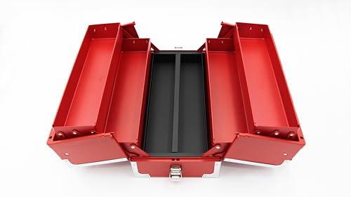 TONE ツールケース シルバー 両開きケースタイプ スチール