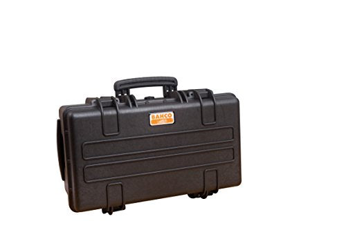 BAHCO 樹脂製工具箱 ホイール付き工具箱 外形寸法350×240×545mm ブラック