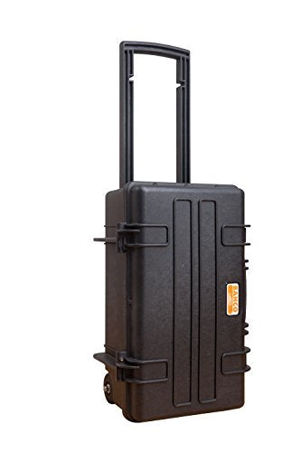 BAHCO 樹脂製工具箱 ホイール付き工具箱 外形寸法350×240×545mm ブラック