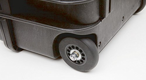 BAHCO 樹脂製工具箱 ホイール付き工具箱 外形寸法350×240×545mm ブラック