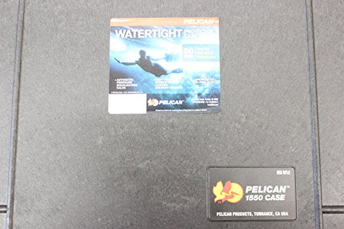 PELICAN プロテクターツールケース ミディアムケース 1550 (フォームなし)黒 525×437×213