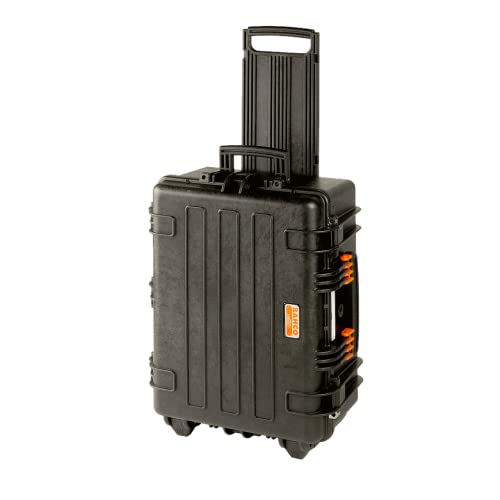 BAHCO 樹脂製工具箱 ホイール付き工具箱 外形寸法480×298×630mm ブラック