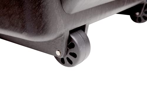BAHCO 樹脂製工具箱 ホイール付き工具箱 外形寸法480×298×630mm ブラック