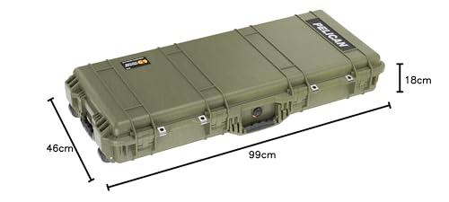 PELICAN ロングケース キャスター付 1700 OD 968×406×155