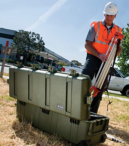 PELICAN ロングケース キャスター付 1740 黒 1121×409×355