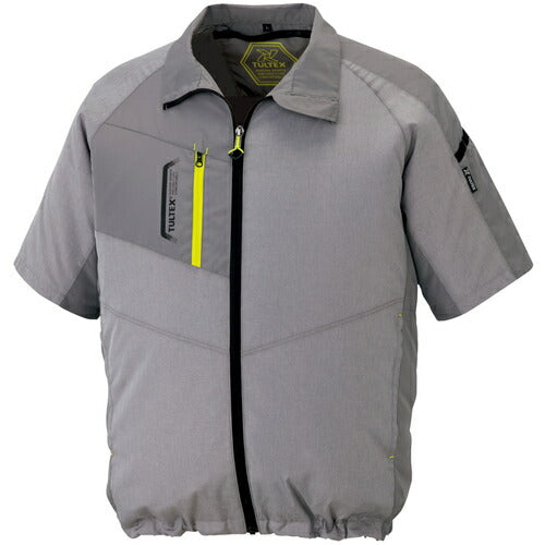 アイトス 空調服用半袖ジャケット(空調服TM) 杢グレー L