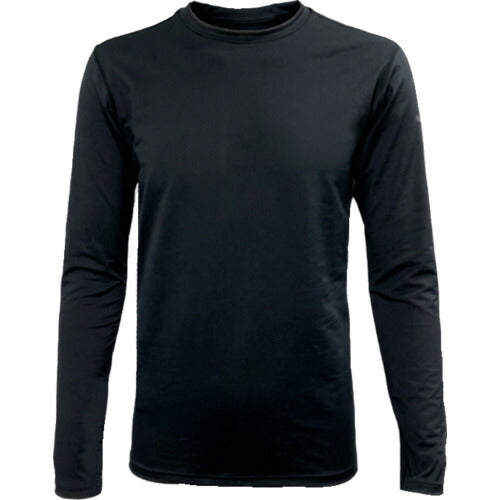 リベルタ クルーネックインナー LDL FTPC L/S ブラック 3XL