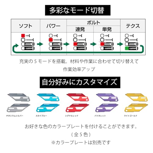 HiKOKI 18Vコードレスインパクトドライバ ブラック 本体のみ