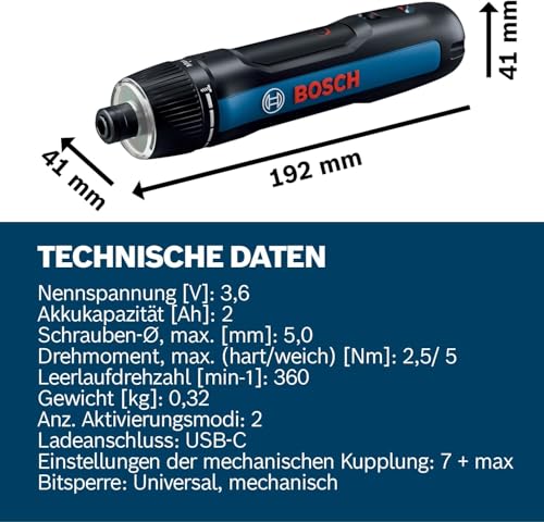 ボッシュ コードレスドライバー BoschGO3
