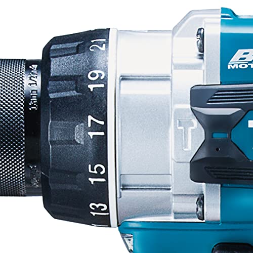 マキタ 充電式ドライバドリル 18V 最大トルク140N・m グリップ付き 6.0Ah (本体・バッテリ×2・充電器・ケース付)