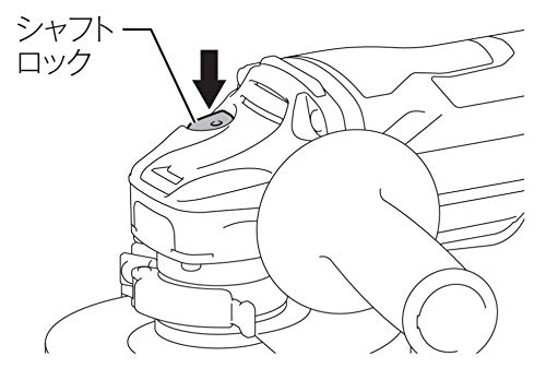マキタ 100ミリ充電式ディスクグラインダ (本体のみ)