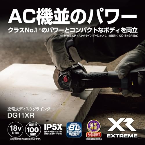京セラ 充電式ディスクグラインダ