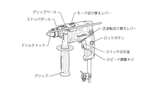 マキタ 振動ドリル