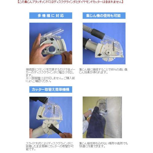 三京 クリ〜ン太くん切断用ホースレス 集塵アタッチメント