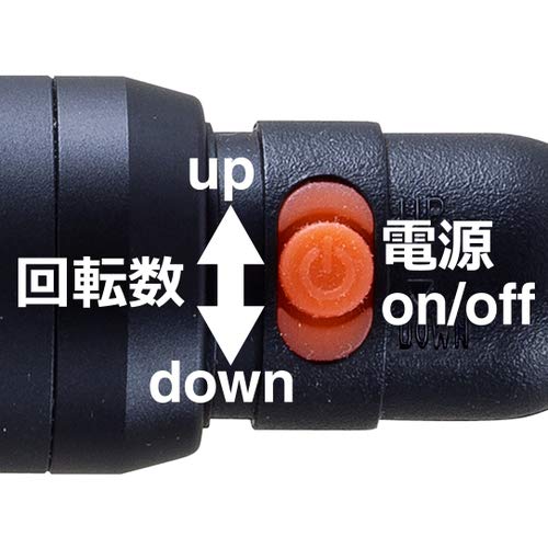 E‐FORCE マイクログラインダー ロータリーエンジン20 Φ3.0 全長165mm