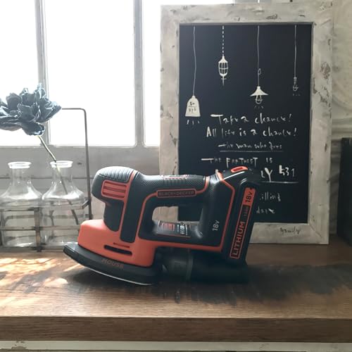 B/D 18Vコードレスマウスサンダー(充電器・1バッテリー付)