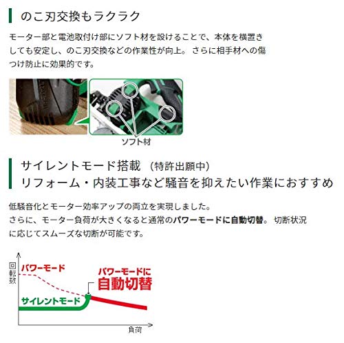 HiKOKI コードレスチップソーカッタ 18Vマルチボルト 125mm(チップソー付)