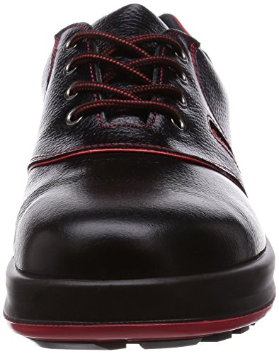 シモン 耐滑・軽量・3層底安全靴“SL11” ブラック/レッド