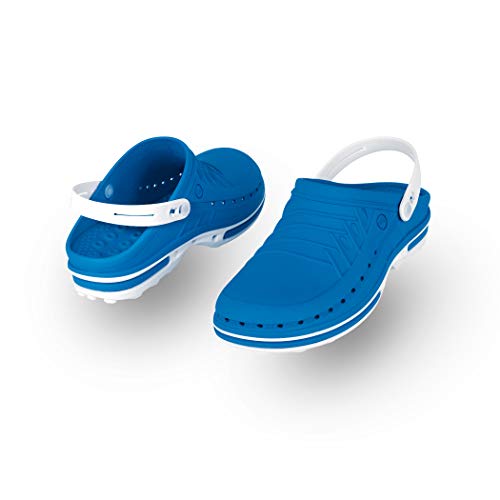 WOCK 静電防止サンダルシューズ (オートクレーブ対応)“CLOG” ブルー