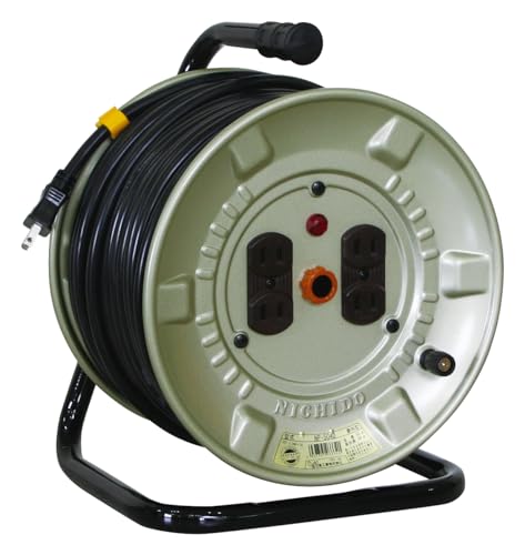 NICHIDO 電工ドラム 100V アースなし 50m