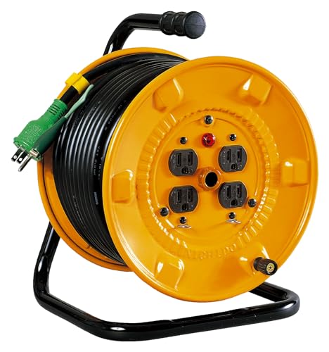 NICHIDO 電工ドラム アース付 30m