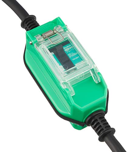 NICHIDO 防雨型ポッキン延長ブレーカ 100V 漏電しゃ断器付 1m