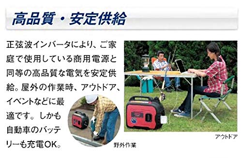 MEIHO 防音型インバータガソリン発電機HPG−1600I2