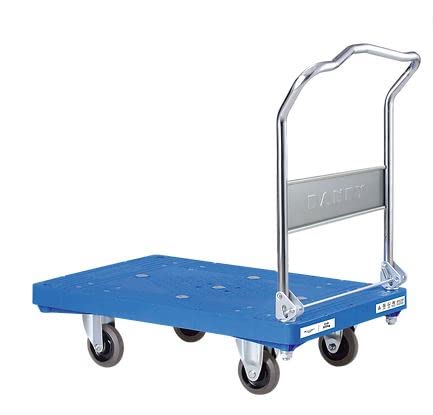 ダンディ プラスチック台車 ダンディPシリーズ タイプPA 折りたたみハンドル式 W905×D605