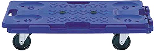 アイケー 樹脂製連結平台車 均等荷重150kg 4輪自在