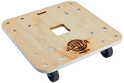 TRUSCO 木製平台車 ジュピター 450X450 φ75 200kg