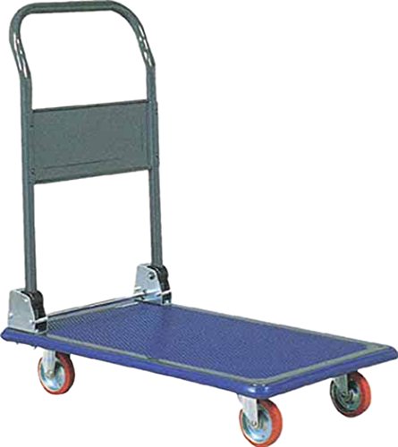 アイケー プレス製運搬車 折り畳みハンドルタイプ 均等荷重150kg