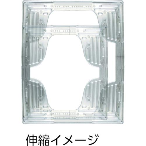 ルート コンテナ台車 ルートボーイ602AL型(アルミ) 最大510×610