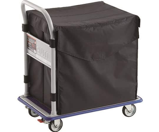 TRUSCO プレス製台車 ドンキーカート 固定式 CHBハンドトラックボックス付 ストッパー付 740×480