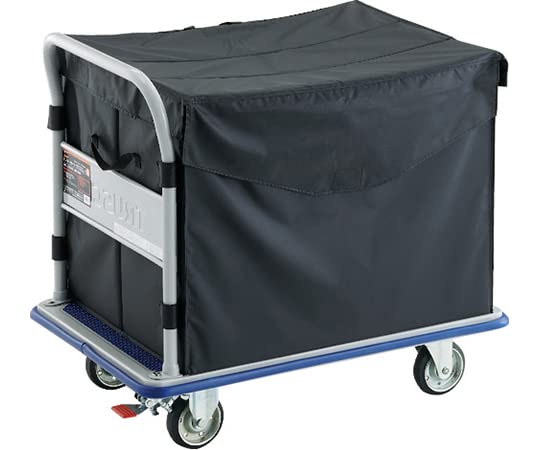 TRUSCO プレス製台車 ドンキーカート 固定式 CHBハンドトラックボックス付 ストッパー付 915X615