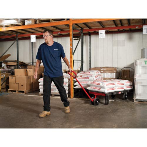 ラバーメイド 樹脂製運搬車 間口1217×奥行640×高さ318mm 均等荷重907kg