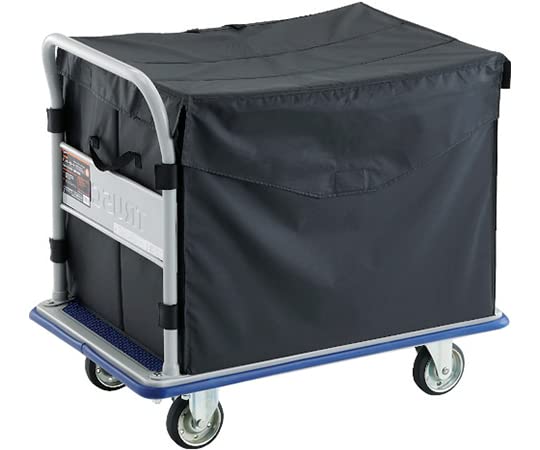 TRUSCO プレス製台車 ドンキーカート 固定式 CHBハンドトラックボックス付 915X615
