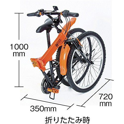 TRUSCO 災害時用ノーパンク自転車 ハザードランナー 26インチ