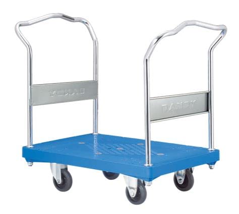 ダンディ プラスチック台車 ダンディPシリーズ タイプPA 固定両ハンドル式 W905×D605
